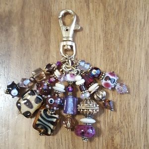 Homemade Sparkle Purse Charm